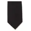 L.A. Smith Plain Silk Tie Black S5007/2